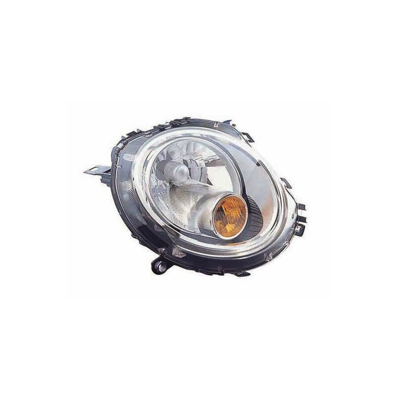 Phare avant droit H4 orange Mini One / Cooper R56 2006-2014 - Europhare