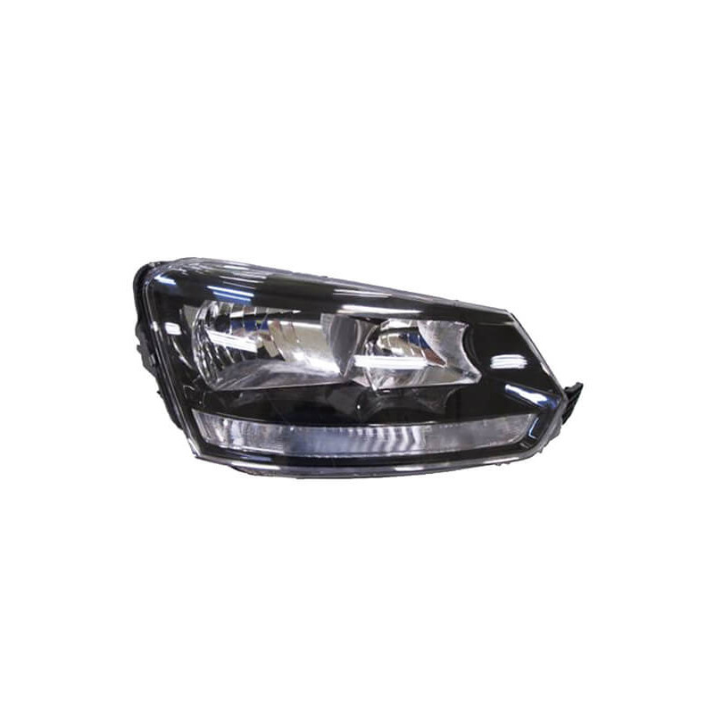 Phare avant droit H7/H7 noir Skoda Yeti phase 2 depuis 2013 - Europhare