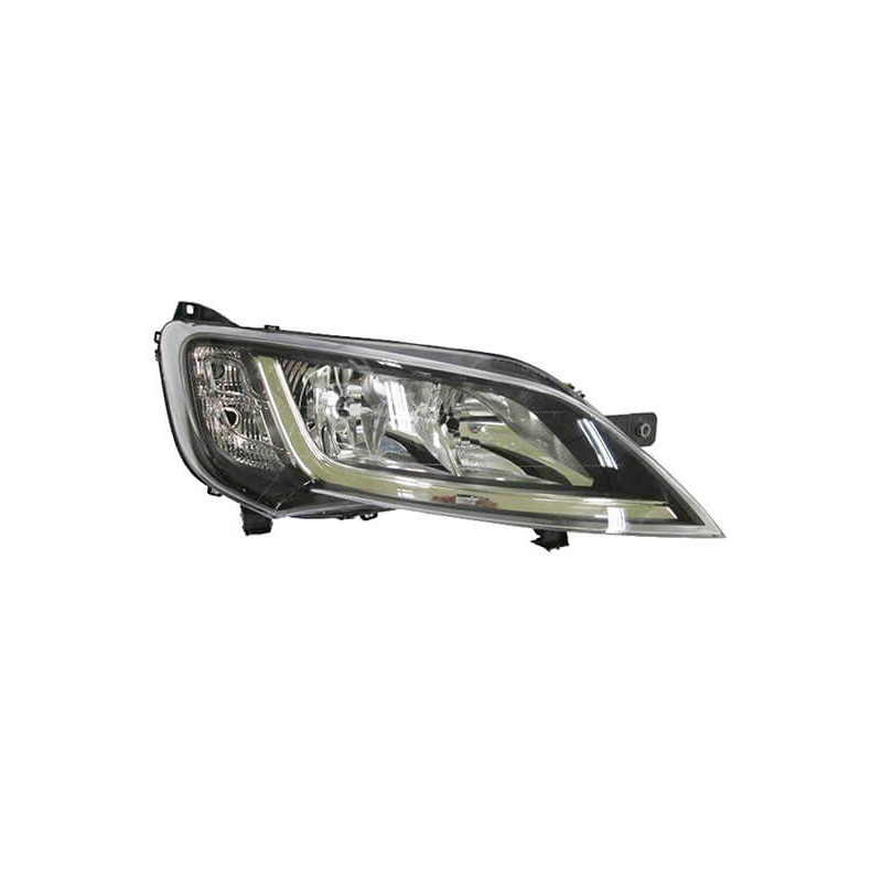 Phare avant droit noir H7/H7 Citroen Jumper depuis 2014 - Europhare