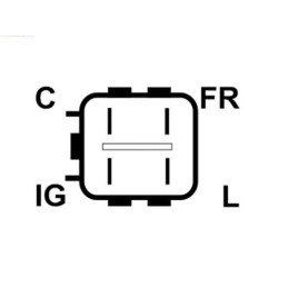 Démarreur  12 V 70 A  pour Honda CR-V II 2.0 FR-V Stream