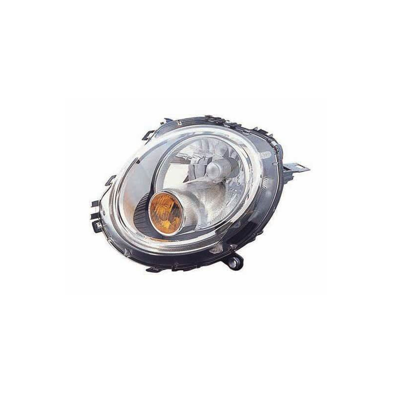 Phare avant gauche H4 orange Mini One / Cooper R56 2006-2014 - Europhare