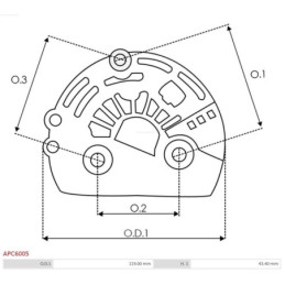 Alternateur pour OPEL Corsa C Break (X01) Meriva A (X03) 1204432