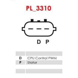 Alternateur pour MAZDA CX-3 (DK) CX-5 (KE, GH) 6.7 54.1 14 17 A005TL0491