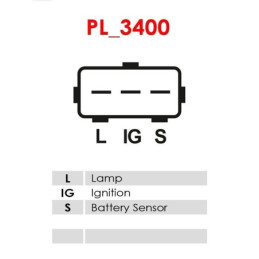 Régulateur d'alternateur pour TOYOTA AVENSIS Liftback (T22) ARE0062