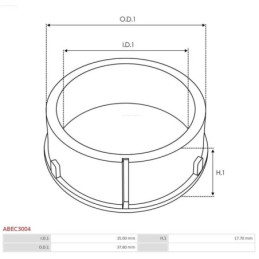 Capot protecteur alternateur pour HYUNDAI i30 (FD) 17.7 35 37.8 0001550201