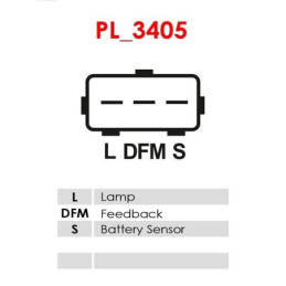 Régulateur d'alternateur pour FORD TRANSIT (FA ) ARE0060