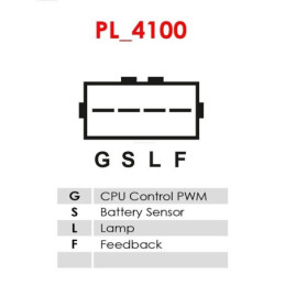 Alternateur pour PEUGEOT 4007 (VU, VV) 5 7.9 21.8 17 1800A053