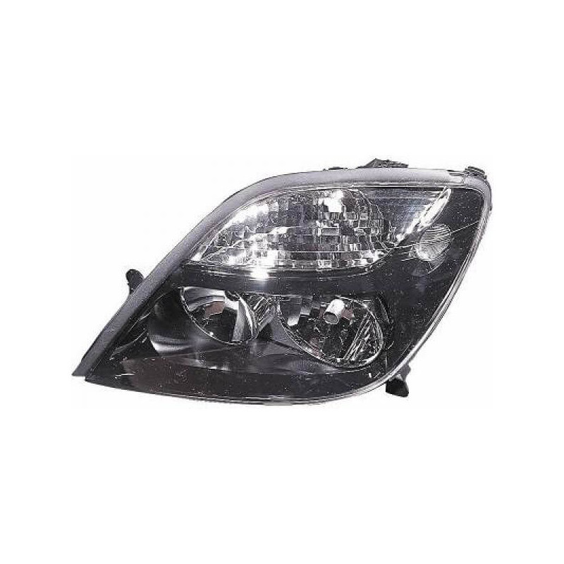 Phare avant gauche noir H1/H7 Renault Megane Scenic 1 phase 2 1999-2003 - Europhare