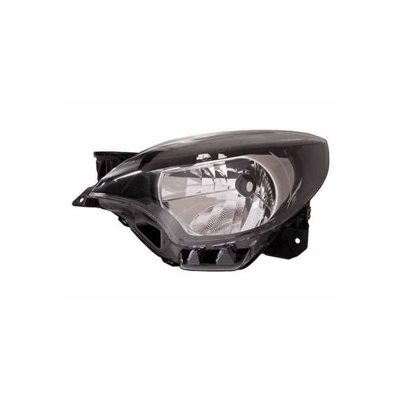 Phare avant gauche noir H4 Renault Twingo 2 phase 2 2012-2014 - Europhare